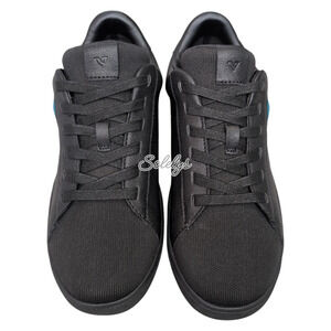 Vessi Soho Womens 7 Waterproof Dyma-Tex Ashphalt Black Low Top Casual Sneaker